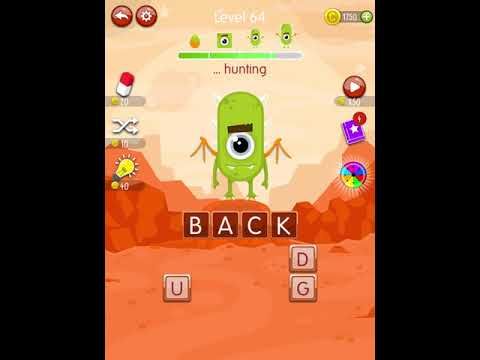 Video guide by Scary Talking Head: Word Monsters Level 64 #wordmonsters