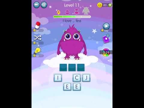 Video guide by Scary Talking Head: Word Monsters Level 11 #wordmonsters
