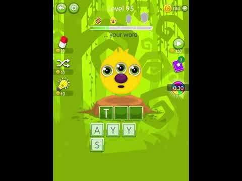 Video guide by Scary Talking Head: Word Monsters Level 95 #wordmonsters