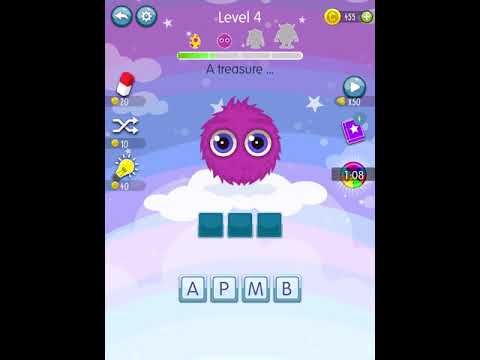 Video guide by Scary Talking Head: Word Monsters Level 4 #wordmonsters