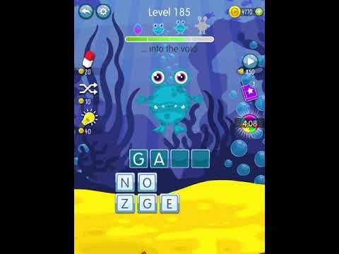 Video guide by Scary Talking Head: Word Monsters Level 185 #wordmonsters