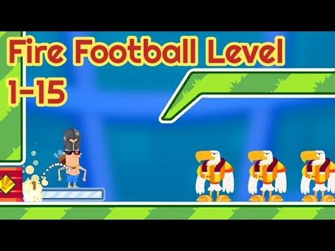 Video guide by Mobile Videogames: Football Level 1-15 #football