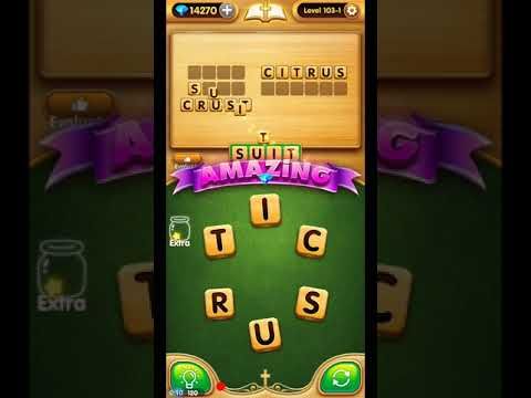 Video guide by ETPC EPIC TIME PASS CHANNEL: Bible Word Puzzle Chapter 103 - Level 1 #biblewordpuzzle