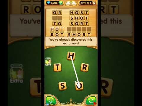 Video guide by ETPC EPIC TIME PASS CHANNEL: Bible Word Puzzle Chapter 18 - Level 6 #biblewordpuzzle