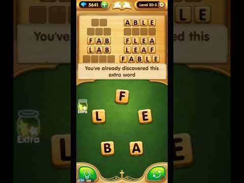 Video guide by ETPC EPIC TIME PASS CHANNEL: Bible Word Puzzle Chapter 20 - Level 5 #biblewordpuzzle