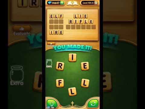 Video guide by ETPC EPIC TIME PASS CHANNEL: Bible Word Puzzle Chapter 104 - Level 2 #biblewordpuzzle