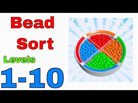 Video guide by Zainu Gamer: Bead Sort Level 1 #beadsort
