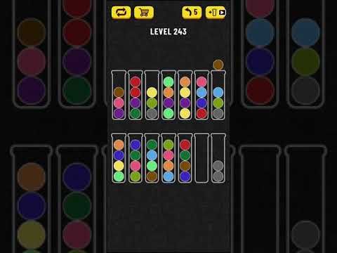 Video guide by Mobile games: Ball Sort Puzzle Level 243 #ballsortpuzzle