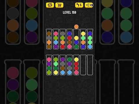 Video guide by Mobile games: Ball Sort Puzzle Level 159 #ballsortpuzzle
