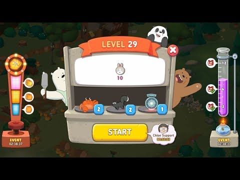 Video guide by Android Games: We Bare Bears Match3 Repairs Level 29 #webarebears