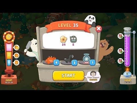 Video guide by Android Games: We Bare Bears Match3 Repairs Level 35 #webarebears