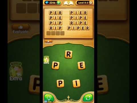 Video guide by ETPC EPIC TIME PASS CHANNEL: Bible Word Puzzle Chapter 8 - Level 3 #biblewordpuzzle