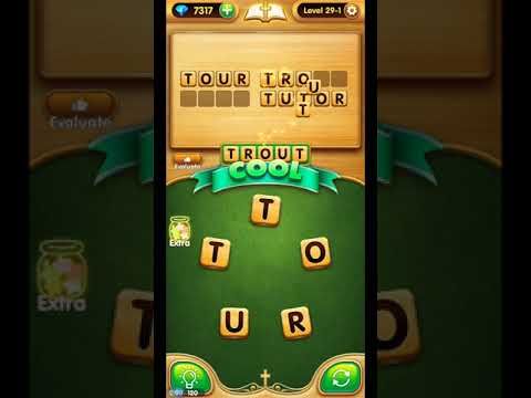 Video guide by ETPC EPIC TIME PASS CHANNEL: Bible Word Puzzle Chapter 29 - Level 1 #biblewordpuzzle