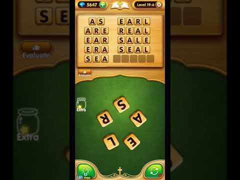Video guide by ETPC EPIC TIME PASS CHANNEL: Bible Word Puzzle Chapter 19 - Level 6 #biblewordpuzzle