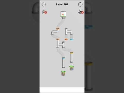 Video guide by Mobile games: Ball Pipes Level 181 #ballpipes