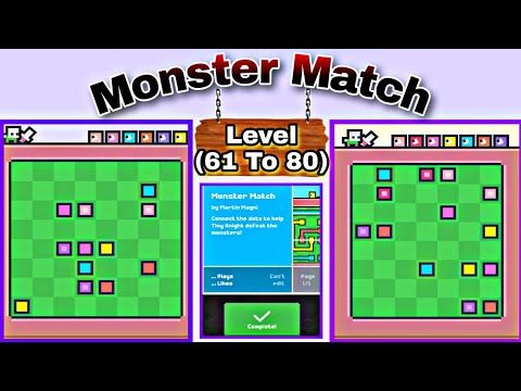 Video guide by Arpit Guru: Monster Match! Level 61 #monstermatch