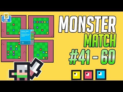 Video guide by G - AMAN: Monster Match! Level 41-60 #monstermatch