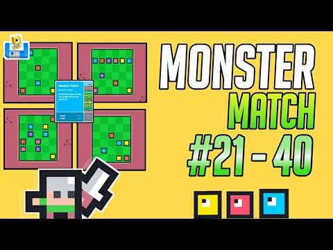Video guide by G - AMAN: Monster Match! Level 21-40 #monstermatch