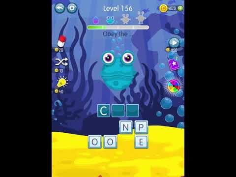 Video guide by Scary Talking Head: Word Monsters Level 156 #wordmonsters