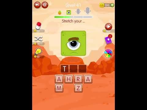 Video guide by Scary Talking Head: Word Monsters Level 41 #wordmonsters