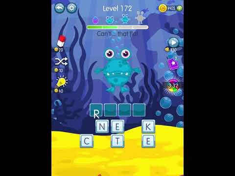 Video guide by Scary Talking Head: Word Monsters Level 172 #wordmonsters