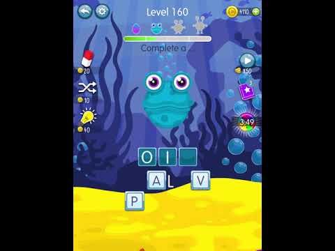 Video guide by Scary Talking Head: Word Monsters Level 160 #wordmonsters