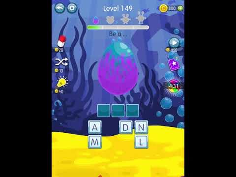 Video guide by Scary Talking Head: Word Monsters Level 149 #wordmonsters