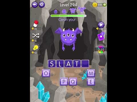 Video guide by Scary Talking Head: Word Monsters Level 294 #wordmonsters