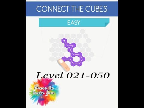 Video guide by Queen of Apps: Connect The Cubes Level 21 #connectthecubes