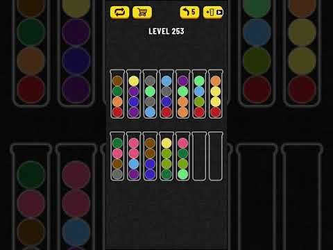 Video guide by Mobile games: Ball Sort Puzzle Level 253 #ballsortpuzzle