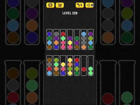 Video guide by Mobile games: Ball Sort Puzzle Level 229 #ballsortpuzzle