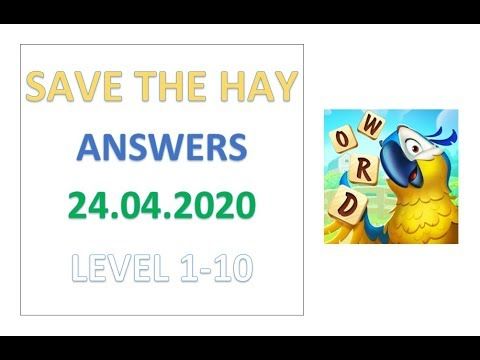 Video guide by Kelime HÃ¼nkÃ¢rÄ±: Save The Hay Level 1-10 #savethehay