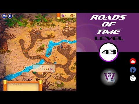 Video guide by Lizwalkthrough: Roads of time Level 43 #roadsoftime