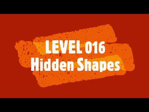 Video guide by FIRST TIME GAMING: Hidden shapes Level 16 #hiddenshapes