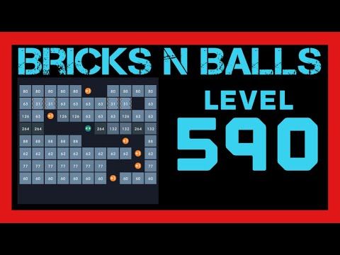 Video guide by Bricks N Balls: Bricks n Balls Level 590 #bricksnballs