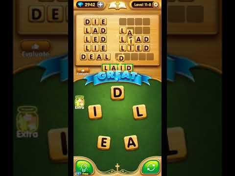 Video guide by ETPC EPIC TIME PASS CHANNEL: Bible Word Puzzle Chapter 11 - Level 8 #biblewordpuzzle