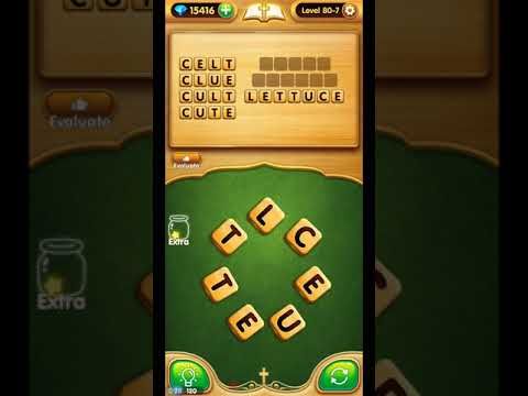 Video guide by ETPC EPIC TIME PASS CHANNEL: Bible Word Puzzle Chapter 80 - Level 7 #biblewordpuzzle