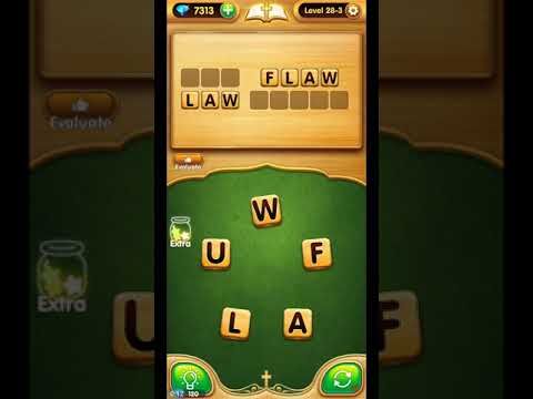 Video guide by ETPC EPIC TIME PASS CHANNEL: Bible Word Puzzle Chapter 28 - Level 3 #biblewordpuzzle