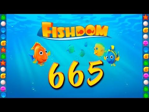 Video guide by GoldCatGame: Fishdom: Deep Dive Level 665 #fishdomdeepdive