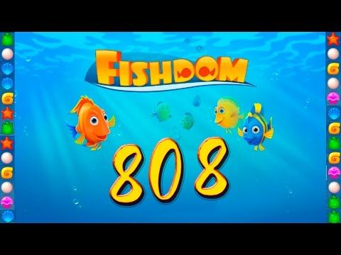 Video guide by GoldCatGame: Fishdom: Deep Dive Level 808 #fishdomdeepdive