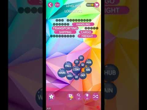 Video guide by ETPC EPIC TIME PASS CHANNEL: Word Pearls Level 448 #wordpearls