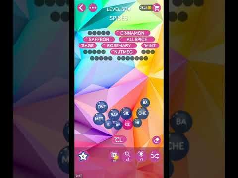 Video guide by ETPC EPIC TIME PASS CHANNEL: Word Pearls Level 504 #wordpearls