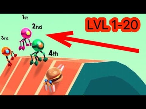 Video guide by Banion: Rolly Legs Level 1-20 #rollylegs