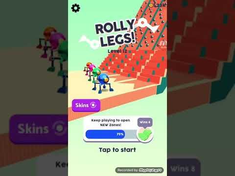 Video guide by Ntv Games: Rolly Legs Level 12 #rollylegs