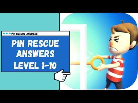 Video guide by Kelime HÃ¼nkÃ¢rÄ±: Pin Rescue Level 1-10 #pinrescue