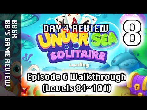 Video guide by BBGR - BB's Game Review: Undersea Solitaire Tripeaks Level 6 #underseasolitairetripeaks