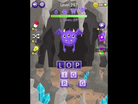Video guide by Scary Talking Head: Word Monsters Level 297 #wordmonsters