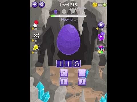 Video guide by Scary Talking Head: Word Monsters Level 218 #wordmonsters
