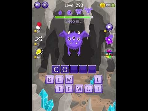 Video guide by Scary Talking Head: Word Monsters Level 293 #wordmonsters