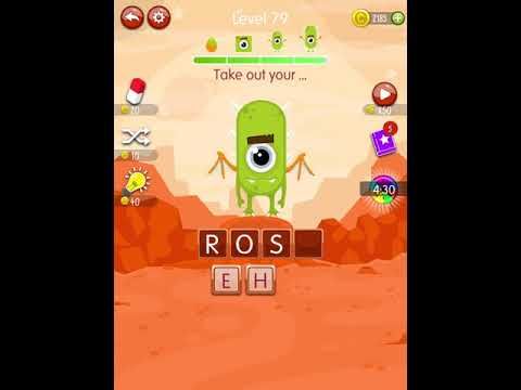 Video guide by Scary Talking Head: Word Monsters Level 79 #wordmonsters
